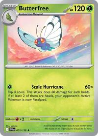 Butterfree (003/159) [SV09: Journey Together]