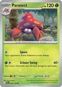 Parasect (005/159) [SV09: Journey Together]