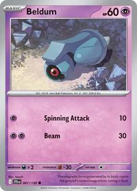 Beldum (061/159) [SV09: Journey Together]