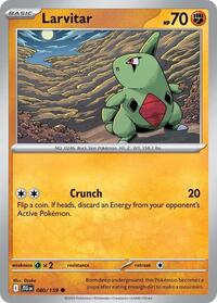 Larvitar (080/159) [SV09: Journey Together]