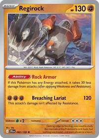 Regirock (082/159) [SV09: Journey Together]