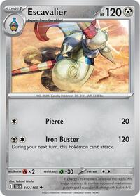 Escavalier (102/159) [SV09: Journey Together]