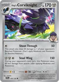 Hop's Corviknight (108/159) [SV09: Journey Together]