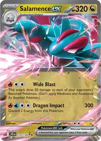 Salamence ex - 114/159 (114/159) [SV09: Journey Together]
