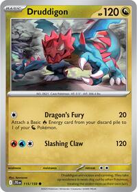 Druddigon (115/159) [SV09: Journey Together]