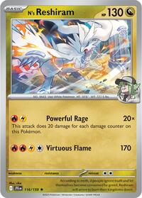N's Reshiram - 116/159 (116/159) [SV09: Journey Together]
