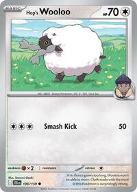 Hop's Wooloo - 135/159 (135/159) [SV09: Journey Together]