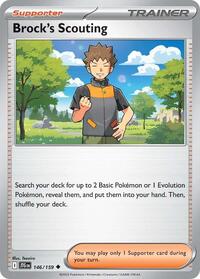 Brock's Scouting - 146/159 (146/159) [SV09: Journey Together]