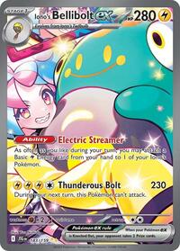 Iono's Bellibolt ex - 183/159 (183/159) [SV09: Journey Together]