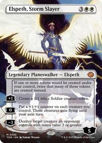 Elspeth, Storm Slayer (Borderless) (398) [Tarkir: Dragonstorm]