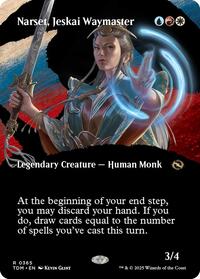 Narset, Jeskai Waymaster (Borderless) (365) [Tarkir: Dragonstorm]