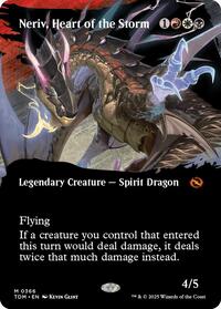 Neriv, Heart of the Storm (Borderless) (366) [Tarkir: Dragonstorm]