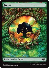 Forest (0291) (291) [Tarkir: Dragonstorm]