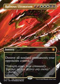 Ruinous Ultimatum (Borderless) (108) [Special Guests]