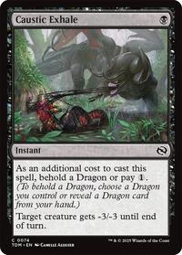 Caustic Exhale (74) [Tarkir: Dragonstorm]