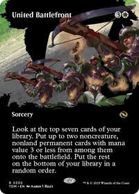 United Battlefront (Borderless) (330) [Tarkir: Dragonstorm]