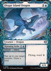 Dirgur Island Dragon (Showcase) (294) [Tarkir: Dragonstorm]