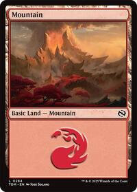 Mountain (0284) (284) [Tarkir: Dragonstorm]