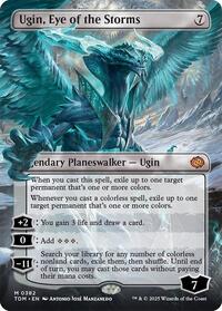 Ugin, Eye of the Storms (Borderless) (382) [Tarkir: Dragonstorm]