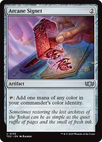 Arcane Signet (105) [Commander: Tarkir: Dragonstorm]