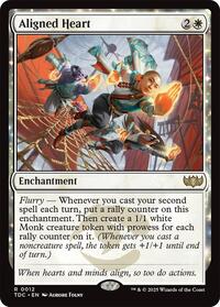 Aligned Heart (12) [Commander: Tarkir: Dragonstorm]