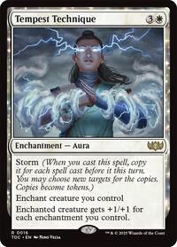 Tempest Technique (16) [Commander: Tarkir: Dragonstorm]
