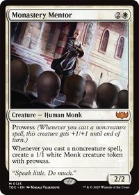 Monastery Mentor (125) [Commander: Tarkir: Dragonstorm]