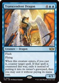 Transcendent Dragon (22) [Commander: Tarkir: Dragonstorm]