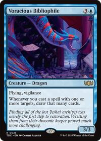 Voracious Bibliophile (23) [Commander: Tarkir: Dragonstorm]