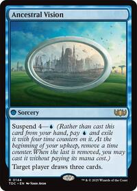 Ancestral Vision (144) [Commander: Tarkir: Dragonstorm]