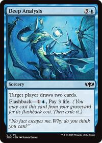 Deep Analysis (150) [Commander: Tarkir: Dragonstorm]