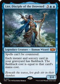 Lier, Disciple of the Drowned (157) [Commander: Tarkir: Dragonstorm]