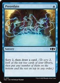 Preordain (161) [Commander: Tarkir: Dragonstorm]