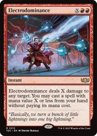 Electrodominance (212) [Commander: Tarkir: Dragonstorm]
