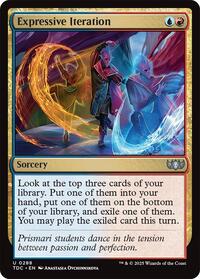 Expressive Iteration (288) [Commander: Tarkir: Dragonstorm]