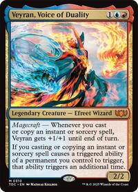 Veyran, Voice of Duality (310) [Commander: Tarkir: Dragonstorm]