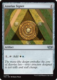 Azorius Signet (312) [Commander: Tarkir: Dragonstorm]