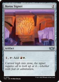 Boros Signet (314) [Commander: Tarkir: Dragonstorm]