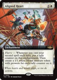 Aligned Heart (Extended Art) (52) [Commander: Tarkir: Dragonstorm]