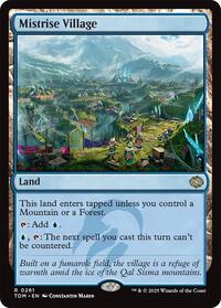 Mistrise Village (261) [Tarkir: Dragonstorm]