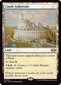 Castle Ardenvale (346) [Commander: Tarkir: Dragonstorm]