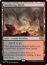 Smoldering Marsh (395) [Commander: Tarkir: Dragonstorm]