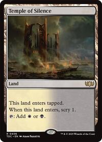 Temple of Silence (406) [Commander: Tarkir: Dragonstorm]