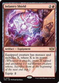 Infantry Shield (35) [Commander: Tarkir: Dragonstorm]