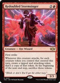 Redoubled Stormsinger (37) [Commander: Tarkir: Dragonstorm]