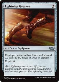 Lightning Greaves (102) [Commander: Tarkir: Dragonstorm]