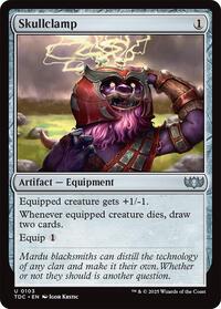 Skullclamp (103) [Commander: Tarkir: Dragonstorm]