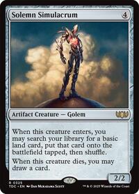 Solemn Simulacrum (325) [Commander: Tarkir: Dragonstorm]