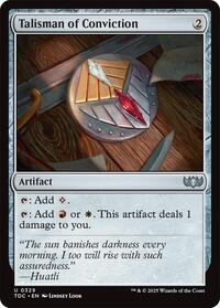 Talisman of Conviction (329) [Commander: Tarkir: Dragonstorm]