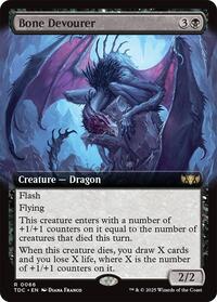 Bone Devourer (Extended Art) (66) [Commander: Tarkir: Dragonstorm]